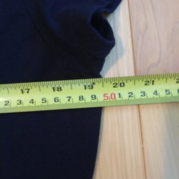 Embellished Black V neck tee Pirate gypsy mouse - Picture 6 of 9